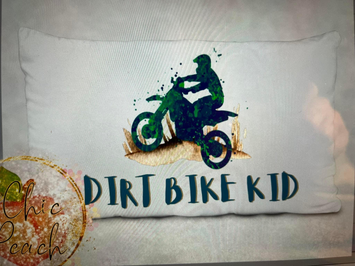 Dirt bike kid pillowcase