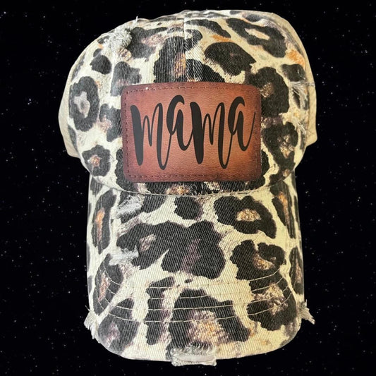 Mama leopard hat